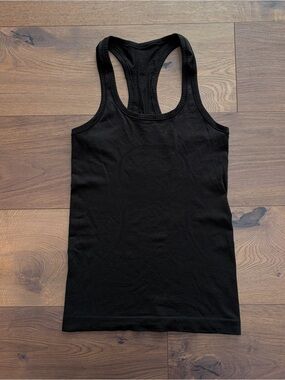 Lululemon Swiftly Black Racerback Tank